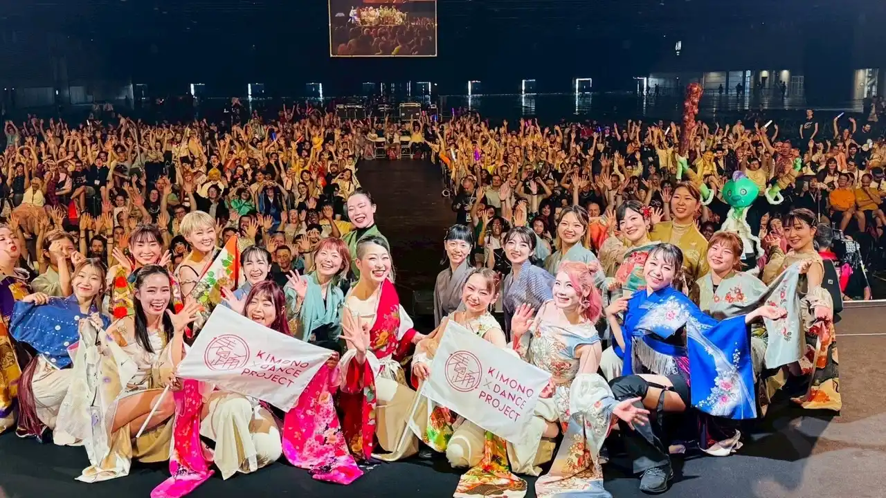 【株式会社KIMONO DANCE JAPAN】 フランスのJAPAN EXPO Paris 2025にてパフォーマンス、推定10,000人以上の観客を沸かせる by PR TIMES