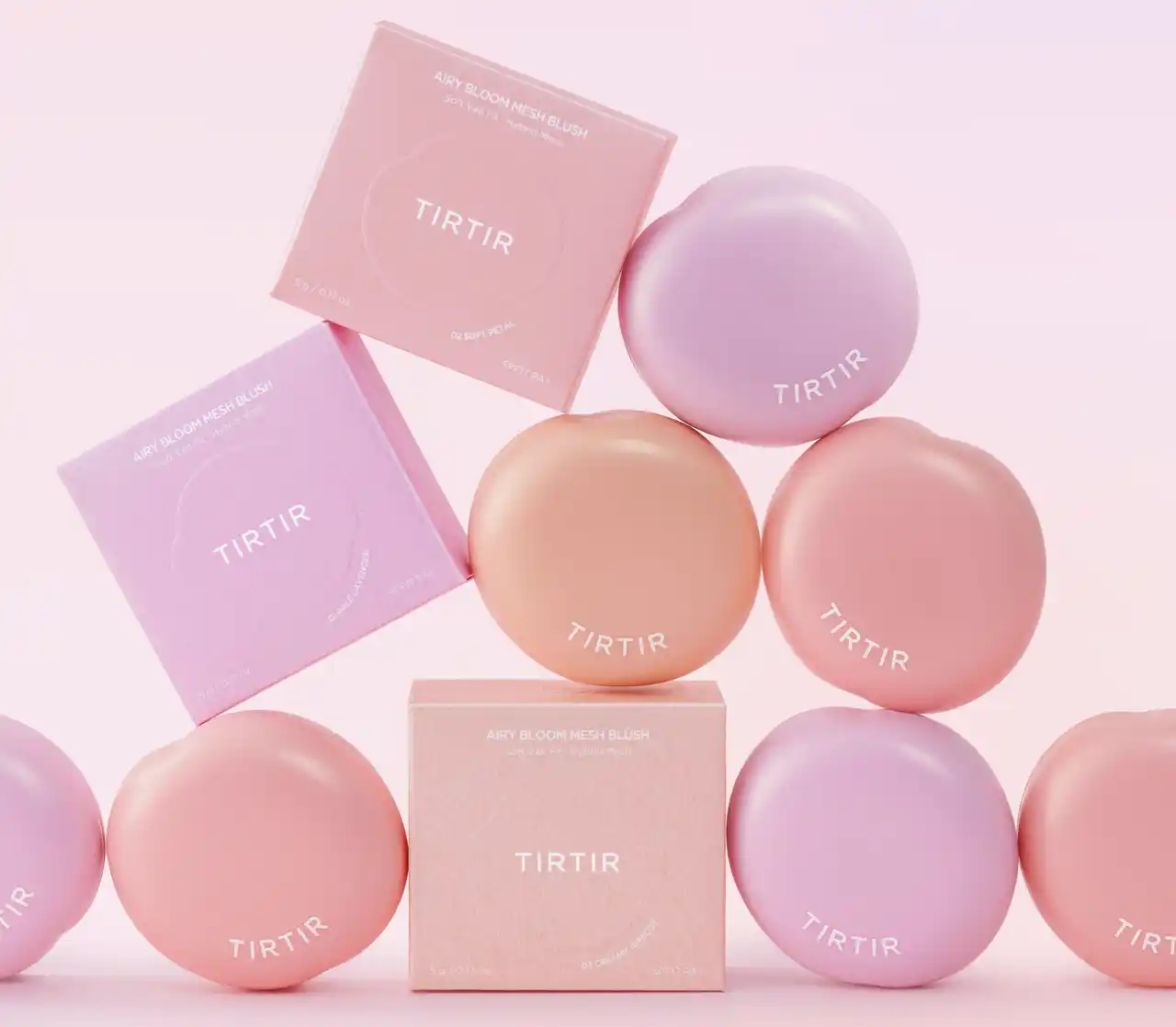 TIRTIR、新メッシュ型チーク「AIRY BLOOM MESH BLUSH」を発売