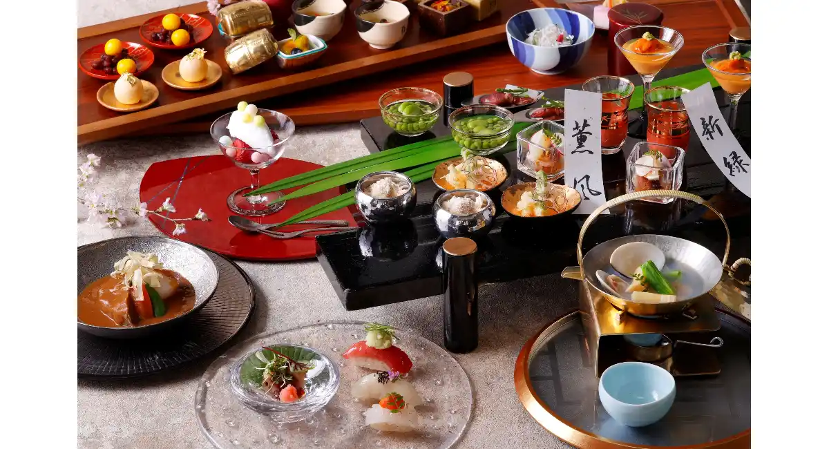 旬の味わいと華やぎを、昼のひとときに。新メニュー「旬華」