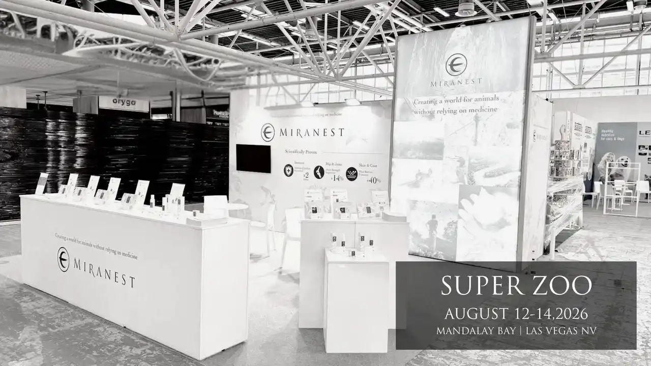 天然アナツバメの巣ペットケア「MIRANEST」、北米最大のペットイベント「SUPERZOO 2025」に出展。