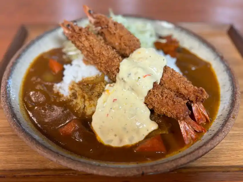 エビフライカレー