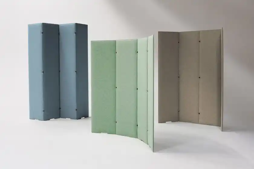 コワーキングやフリーアドレスに最適TRANQORD吸音パーテーションシリーズに、高さ140cmの新サイズ追加