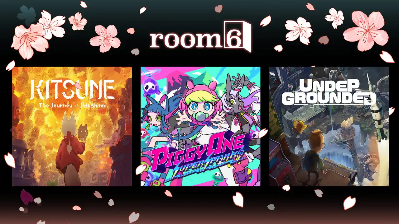 【room6】 ドイツのゲームイベントgamescomにroom6が自社ブース初出展！『狐ト蛙ノ旅』『ピギーワン SUPER SPARK』『UNDERGROUNDED』ノベルティも