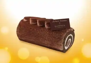 【イオン株式会社】 プレミアムチョコレートブランド『ゴディバ』監修による贅沢スイーツが登場！ 深いカカオの香りと上質な甘さを堪能する“ブッシュドノエル”と“クレープ”をクリスマス期間限定で販売