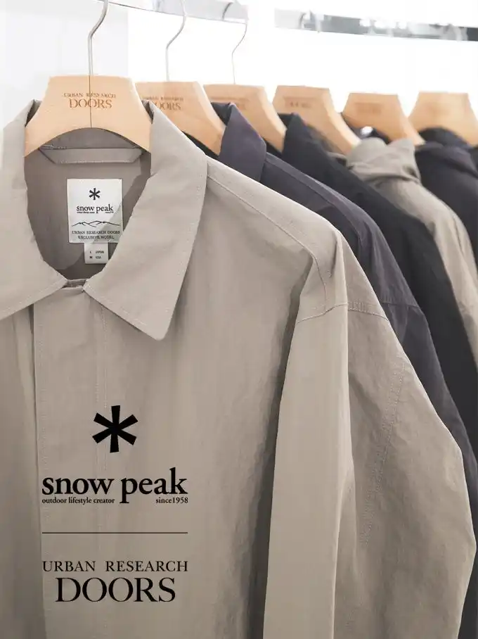 【（株）アーバンリサーチ】 Snow Peak × URBAN RESEARCH DOORS 2026 SS EXCLUSIVE ITEMS
