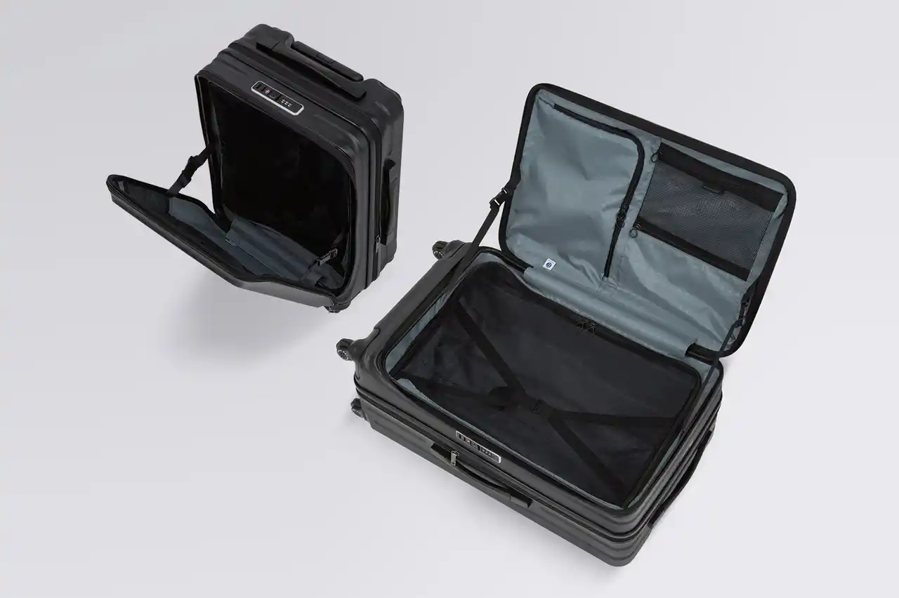 【エース株式会社】 「プロテカ」のフロントオープンスーツケース「フレスターEX」に、直営店限定カラー“ブラック”登場