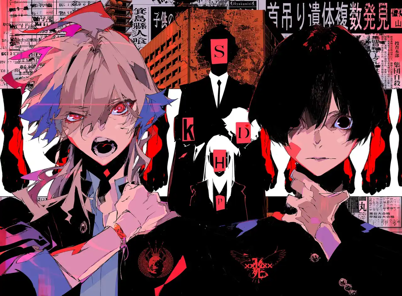 【株式会社講談社】 【新連載予告】「ヒプノシスマイク」シリーズ原作／百瀬祐一郎×『文豪ストレイドッグス STORM BRINGER』漫画／星河シワスの新作漫画『逆殺起源』、「アフタヌーン」2026年7月号より連載開始！