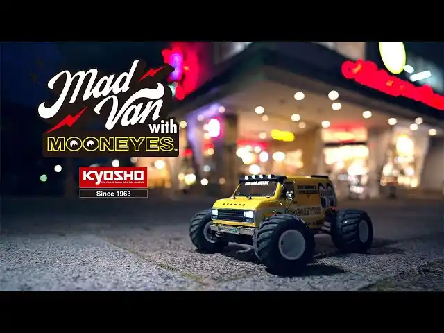 【京商株式会社】 【京商】アメリカンカスタムの雄「MOONEYES」とのコラボRCカーを発売決定。アイコニックな黄色いボディを再現