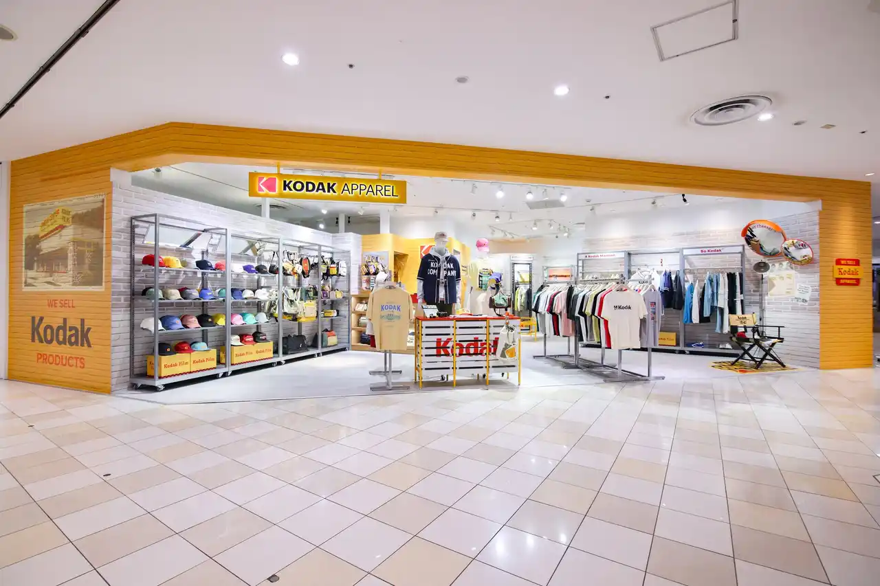 【Hilight Brands Japan株式会社】 原宿店・渋谷PARCOで話題の「Kodak Apparel」が東海エリア初上陸名古屋PARCOにて長期POP UPストアを本日オープン