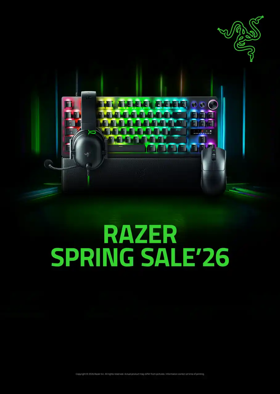 【Razer Japan株式会社】 Razerが春のセールを実施