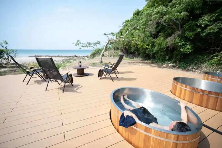 カラリト五島列島の「Colorit Sauna」に導入された「Hagoromo1」