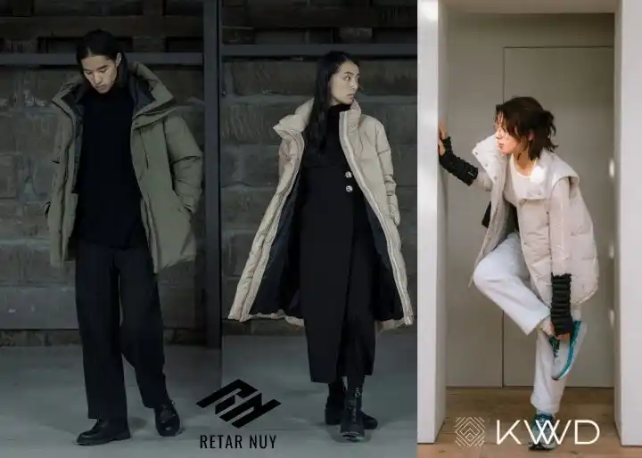 【阪急うめだ本店】世界も注目！高品質な日本製ダウン「KWD」「RETAR NUY」が期間限定で登場