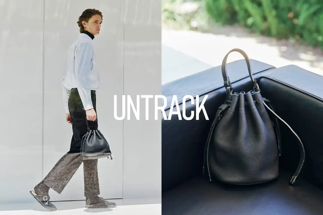 【エース株式会社】 「UNTRACK」から、サステナブルなECCOレザー製コンパクトバッグ「CITY/ECCO」デビュー