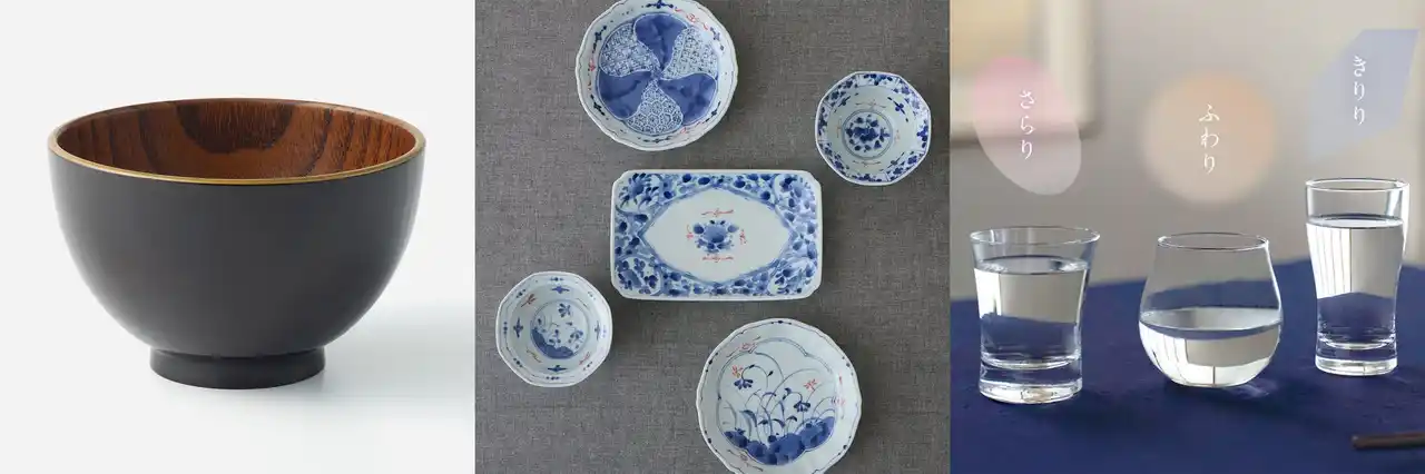 新年のひとときをKEYUCAの食器で華やかに。「天然木雑煮椀」「お酒グラス」など9アイテムが新登場