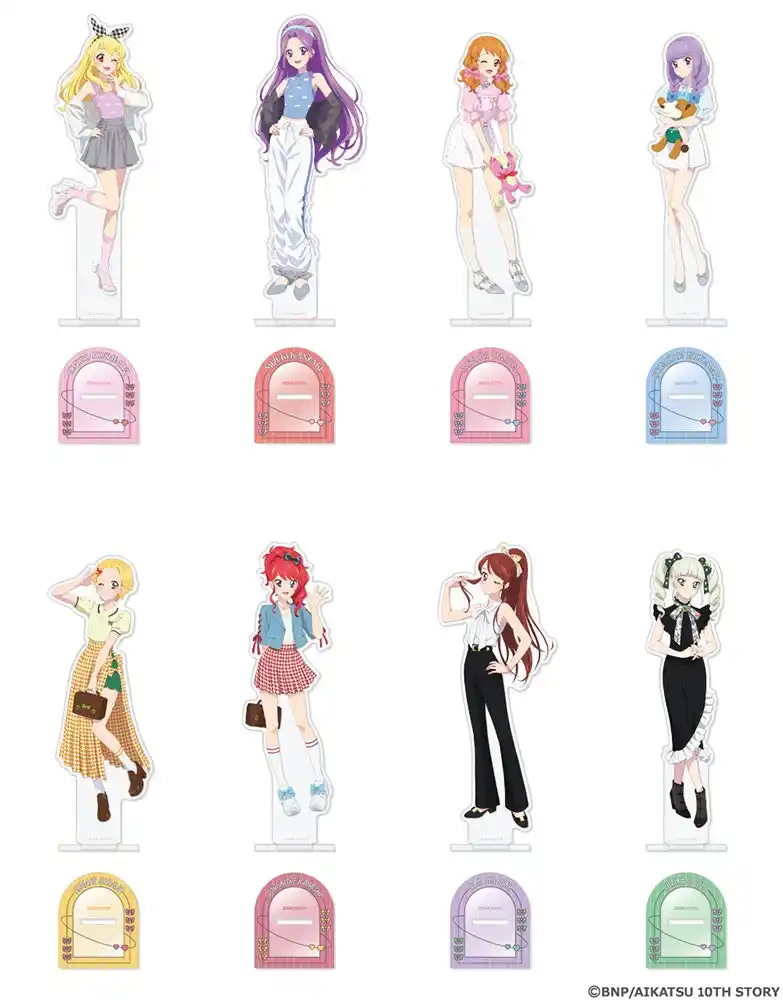 【株式会社アニメイト】 アニメイト限定!!　『アイカツ！』より、ペアごとにお揃いのリボンコーデがかわいい「Link Ribbon」がテーマの新規描き下ろし商品が、8月23日発売！　同日からフェアとオンリーショップの開催も♪