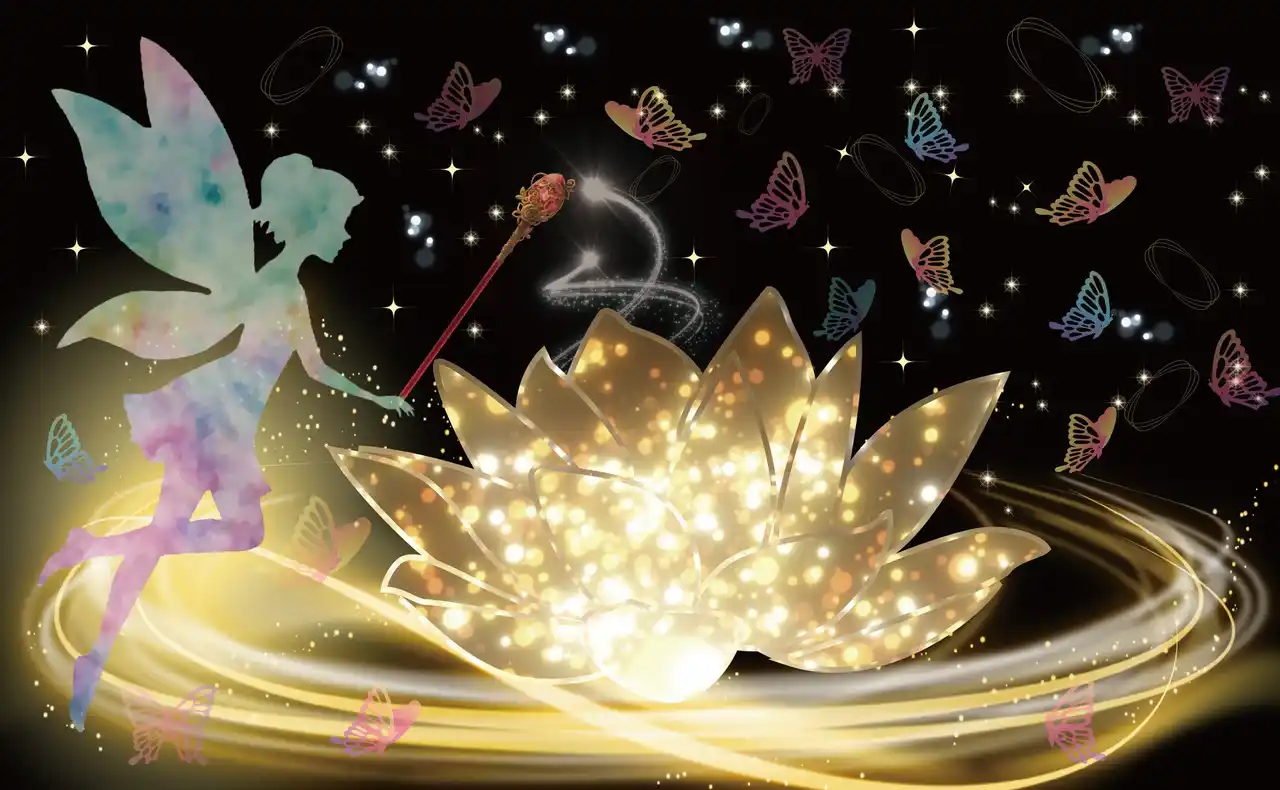 あしかがフラワーパークで初の「ドローンショー」開催決定!! 園のシンボル「奇蹟の大藤」を夜空に再現！