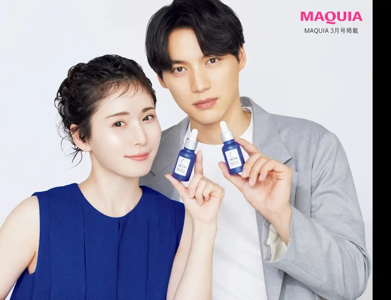 【タカミ】 【TAKAMI ブランドアンバサダー】福士蒼汰・松岡茉優　わたしたちの毎日にタカミスキンピールが相棒！