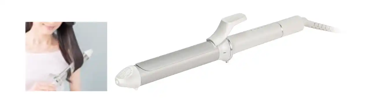 【株式会社ニトリホールディングス】 髪をいたわりながらするんと巻ける！忙しい朝でもすぐに使えるスムースカールヘアアイロンを新発売