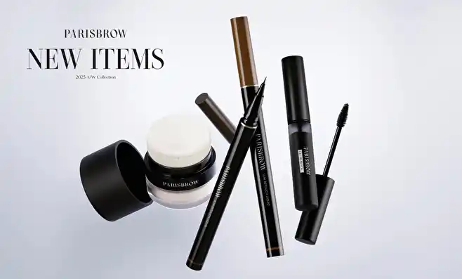 PARISBROWから1年ぶりの新商品発売。"リアルに描く・整える・仕上げる"を叶える3つのツールが登場。