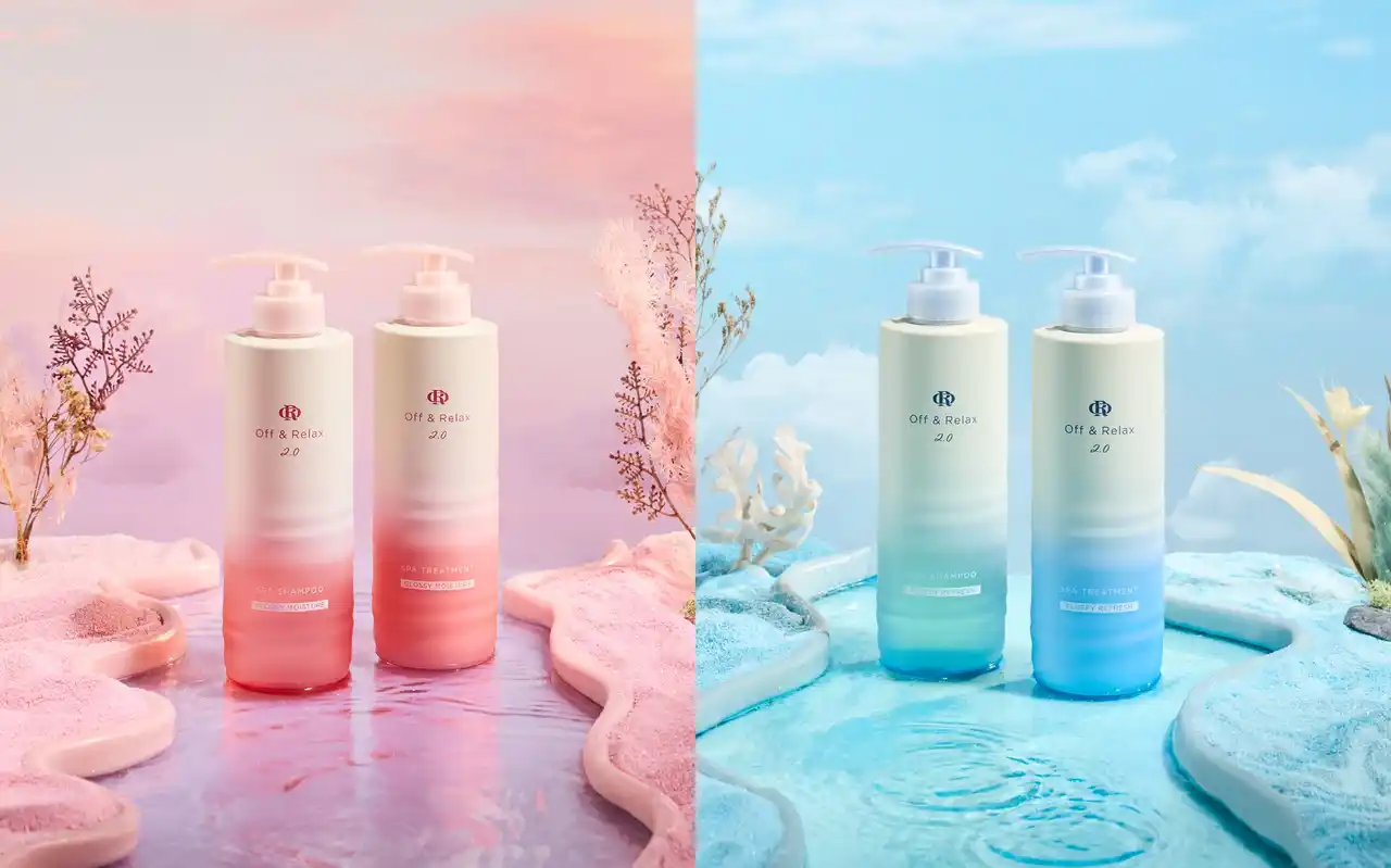 【株式会社オー・アンド・アール】 シリーズ累計出荷1,200万本突破！「Off＆Relax」待望の初リニューアル― 温泉水と美肌菌のWアプローチで、“ふんわり”も“うるツヤ”も叶える進化系スカルプケア