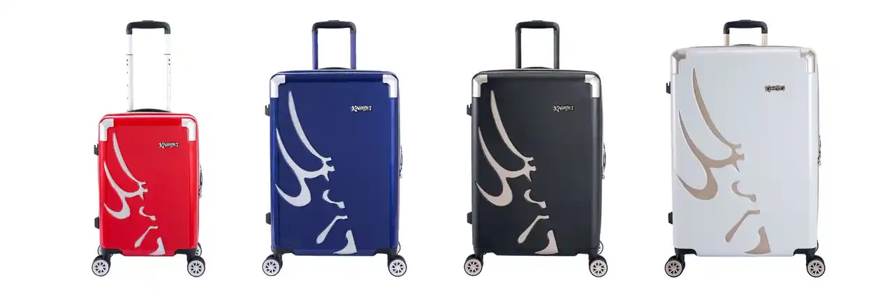 【アジア・ラゲージ株式会社】 日本の伝統芸能をモチーフとした和のデザイン。「KABUKI」が完全新製品として登場