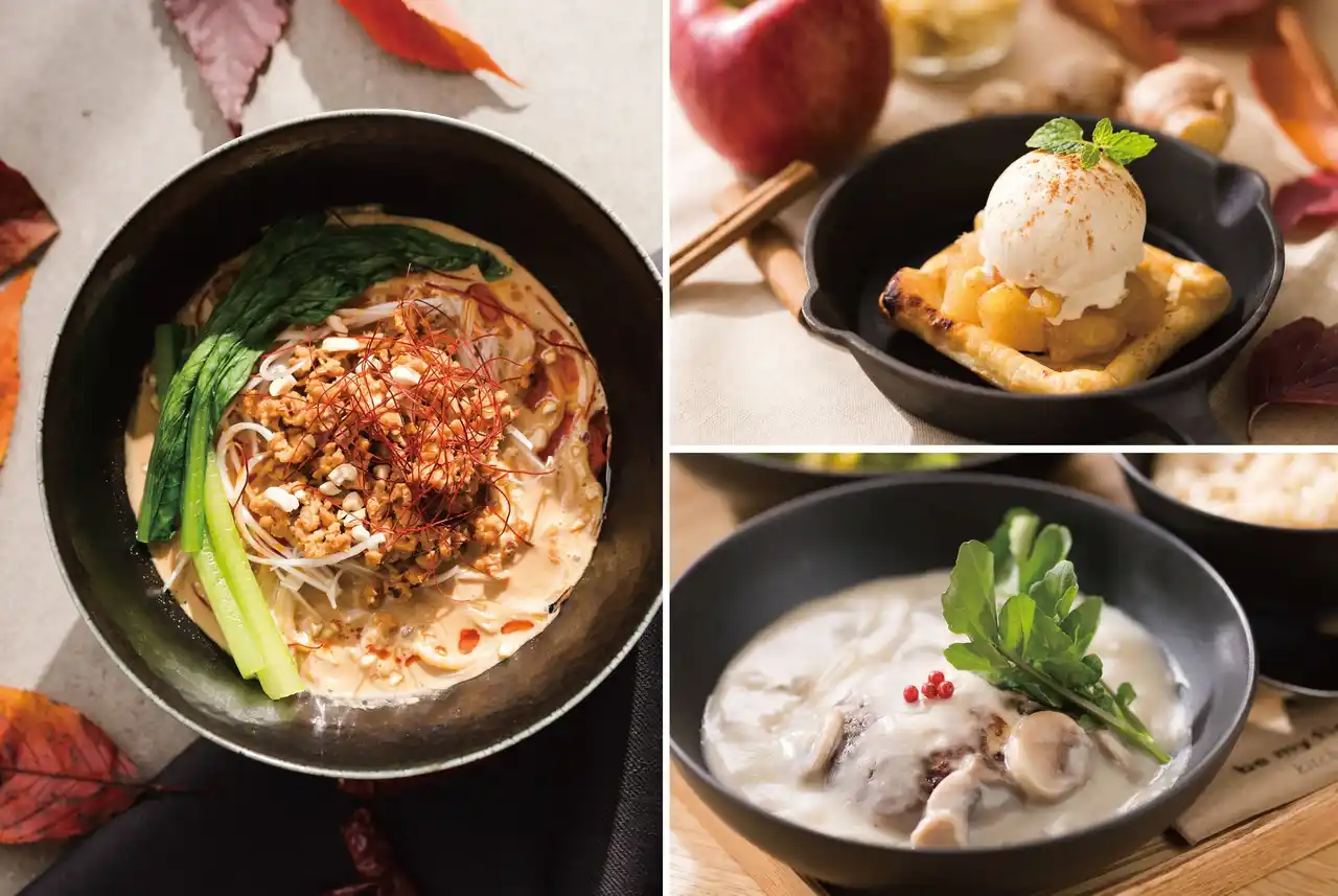 【株式会社RESALON】 【人気メニュー】be my flora kitchen冬の新メニュー！毎年人気の担々麺や、冬限定スイーツの提供を開始いたします