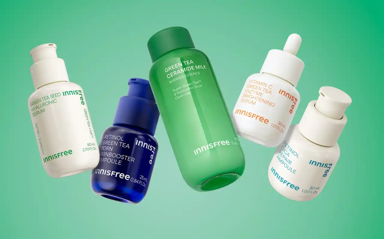 【INNISFREE】『グリーンティー セラミド ミルク エッセンストナー』と人気美容液の併用で肌効果の可能性を広げる！試験結果を公開