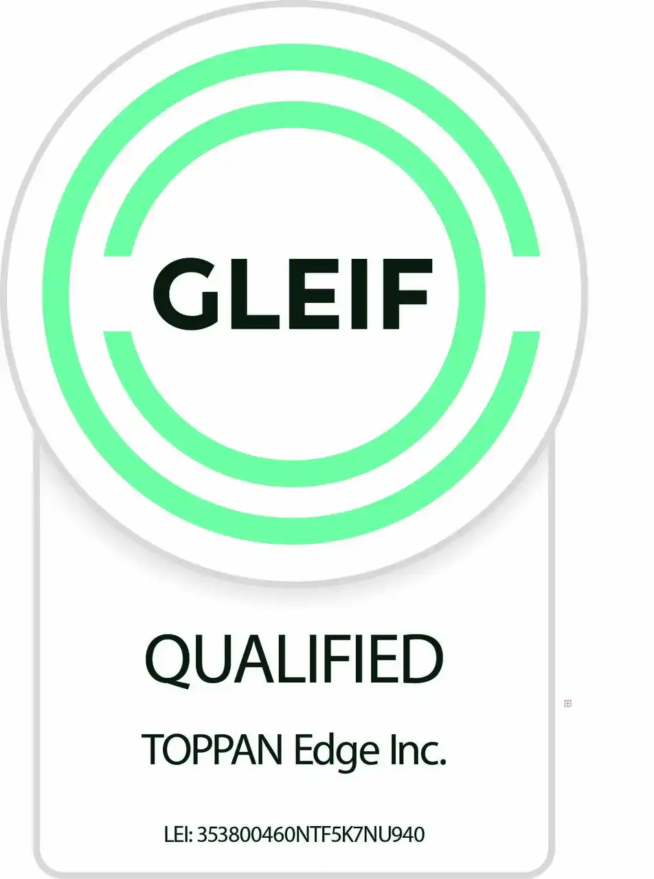【TOPPANホールディングス株式会社】 TOPPANエッジ、日本初国際的な法人デジタル証明書の発行資格を取得
