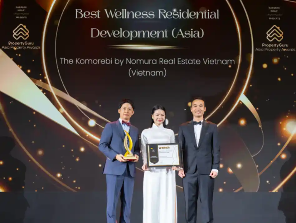 【野村不動産ホールディングス株式会社】 PropertyGuru Asia Property Awards において当社ベトナム現地法人が「Best International Partner Developer」を受賞