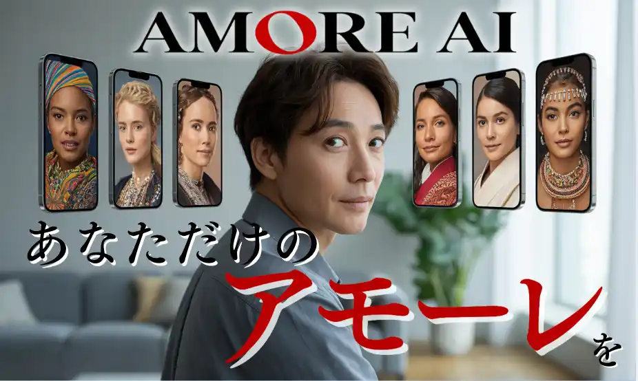 あなたの最愛のアモーレ、つくります。『AMORE AI』で、“あなた専用の英会話スピーキングAI”を開発する新プログラム構想を発表！