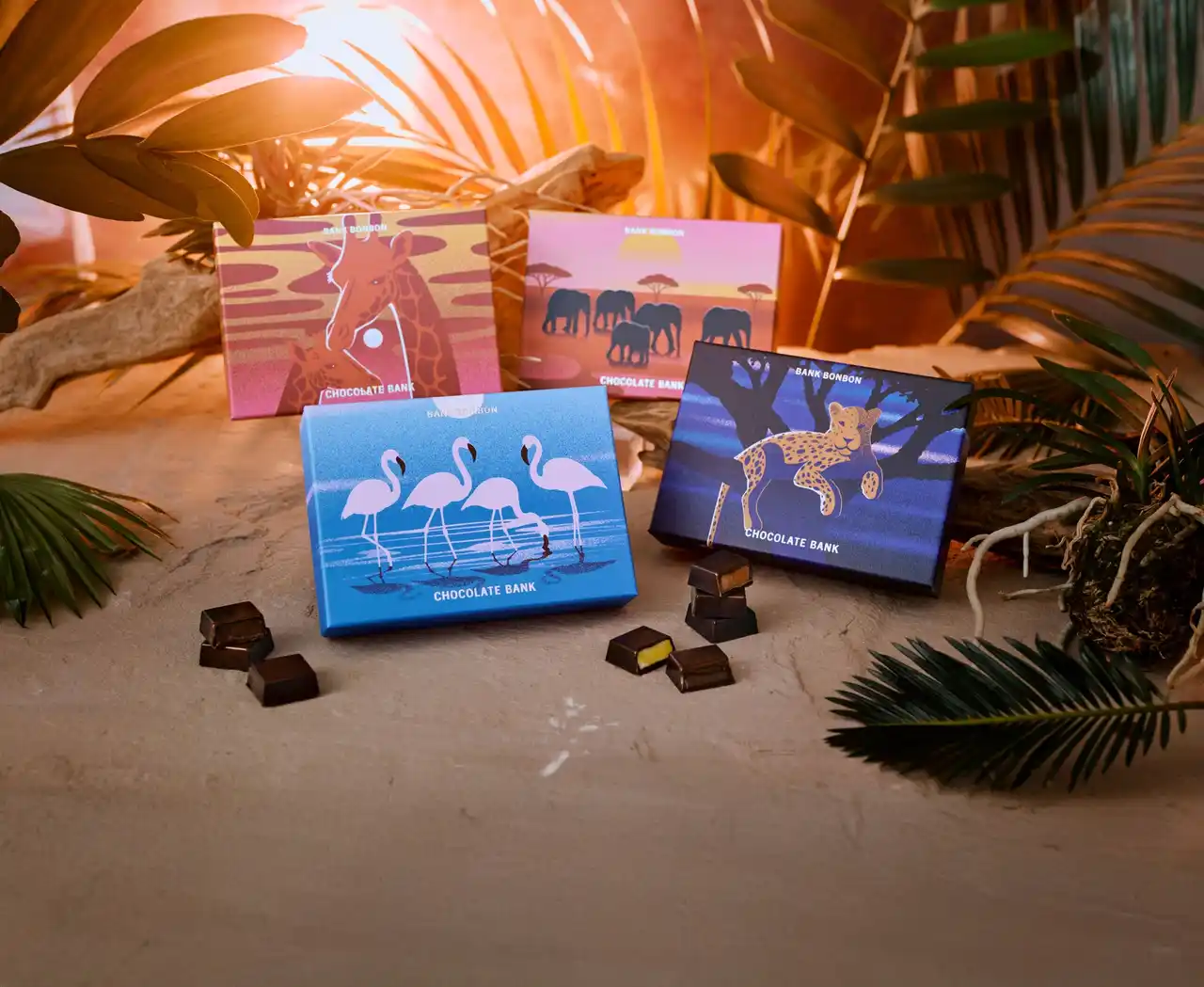 【メゾンカカオ株式会社】チョコレートバンクの2025年新コレクション【PARADISE】コロンビアの豊かな生態系から生み出されるカカオの美味しさを。総勢16種の新作は1月17日より鎌倉と名古屋で販売開始。