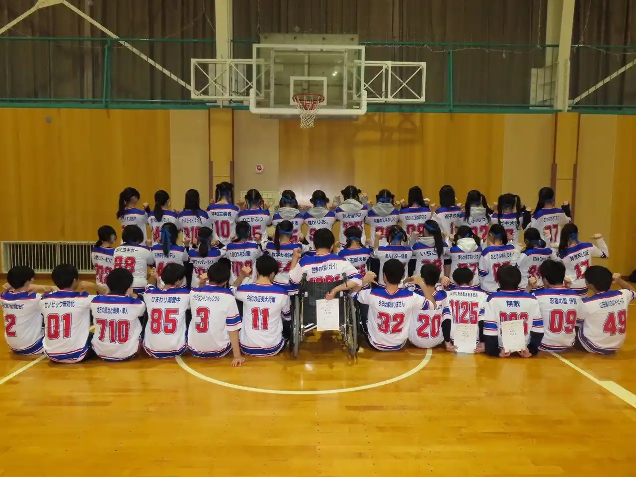 【株式会社chikyubito】 株式会社chikyubitoのブランド、クラTスタジオが【福島県立原町高等学校】様のクラスTシャツを作成いたしました。