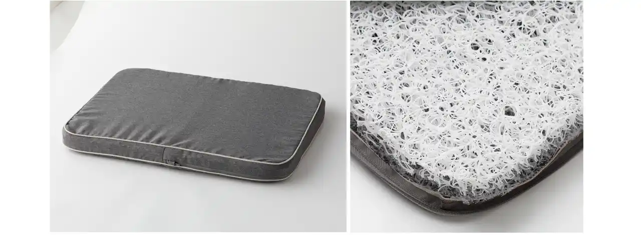 【株式会社ニトリホールディングス】 シニアペットのケアにも好評！3次元立体構造のペット用マットに「表裏でかたさが選べる」2サイズが追加