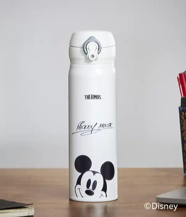 ミッキーやドナルドなど、ディズニーキャラクターの限定ボトル『真空断熱ケータイマグ（JNL-506DS）』9月22日新発売