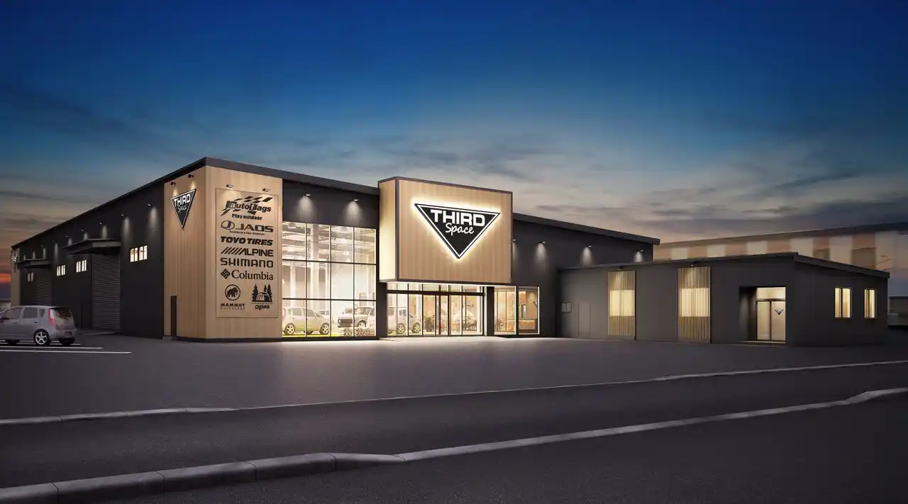 【株式会社D&Dホールディング】 北海道発！アウトドアカスタムカーとアイテムの複合施設「THIRD Space 札幌」7月26日グランドオープン