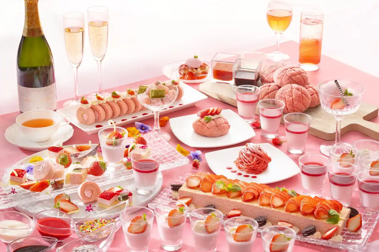 いちごスイーツがホテルビュッフェに登場！春の訪れを彩る期間限定の「いちごフェア」開催(2026年2月9日～3月15日) 【グランドメルキュール淡路島リゾート＆スパ】