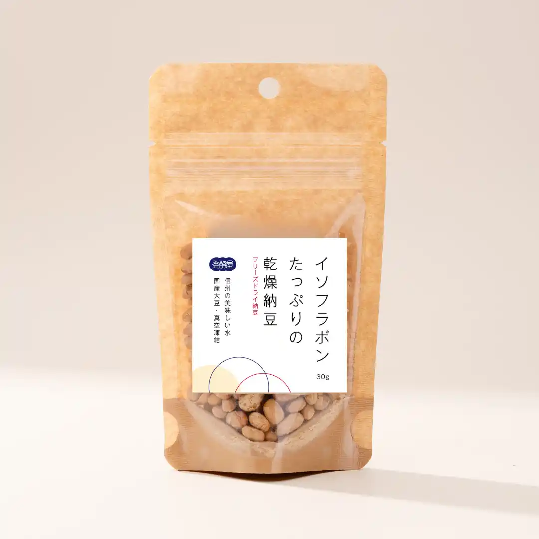 信州大学発スタートアップ-株式会社HAKKOU JAPAN- 発酵の力を、もっと手軽に、もっと美味しく。オンラインショップ「発酵屋」から新商品。“イソフラボンたっぷりの乾燥納豆”が発酵の日に新登場！！