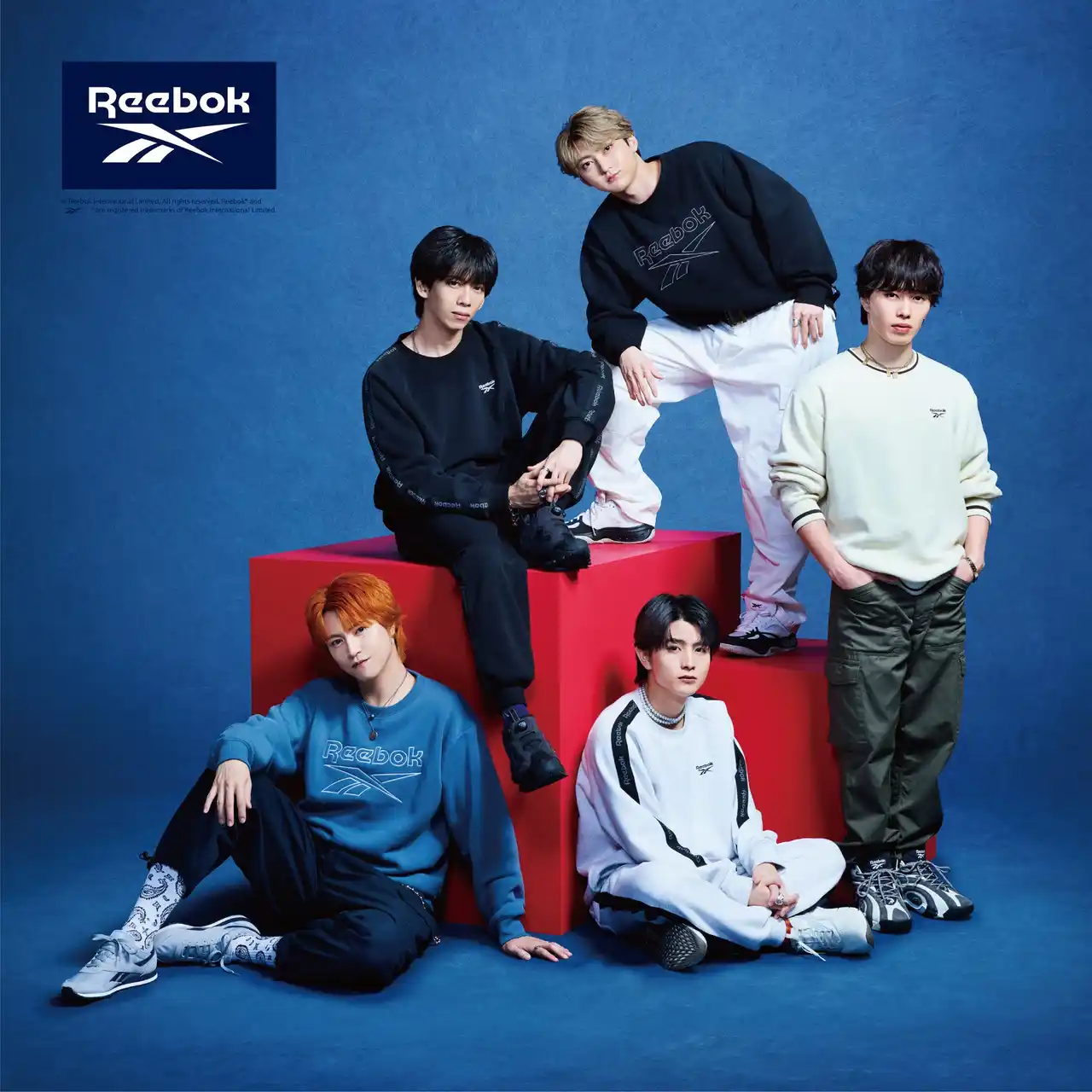 【株式会社カイタックファミリー】 Reebokが秋に続いて、大人気9人組グループ『超特急』を起用した冬ビジュアルを公開！