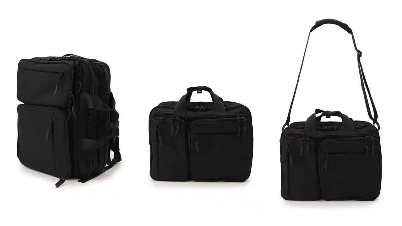 【株式会社はるやまホールディングス】 ビジネスシーンを快適にする多機能３WAYバッグ新発売！全国のはるやま店舗で12月26日より販売開始