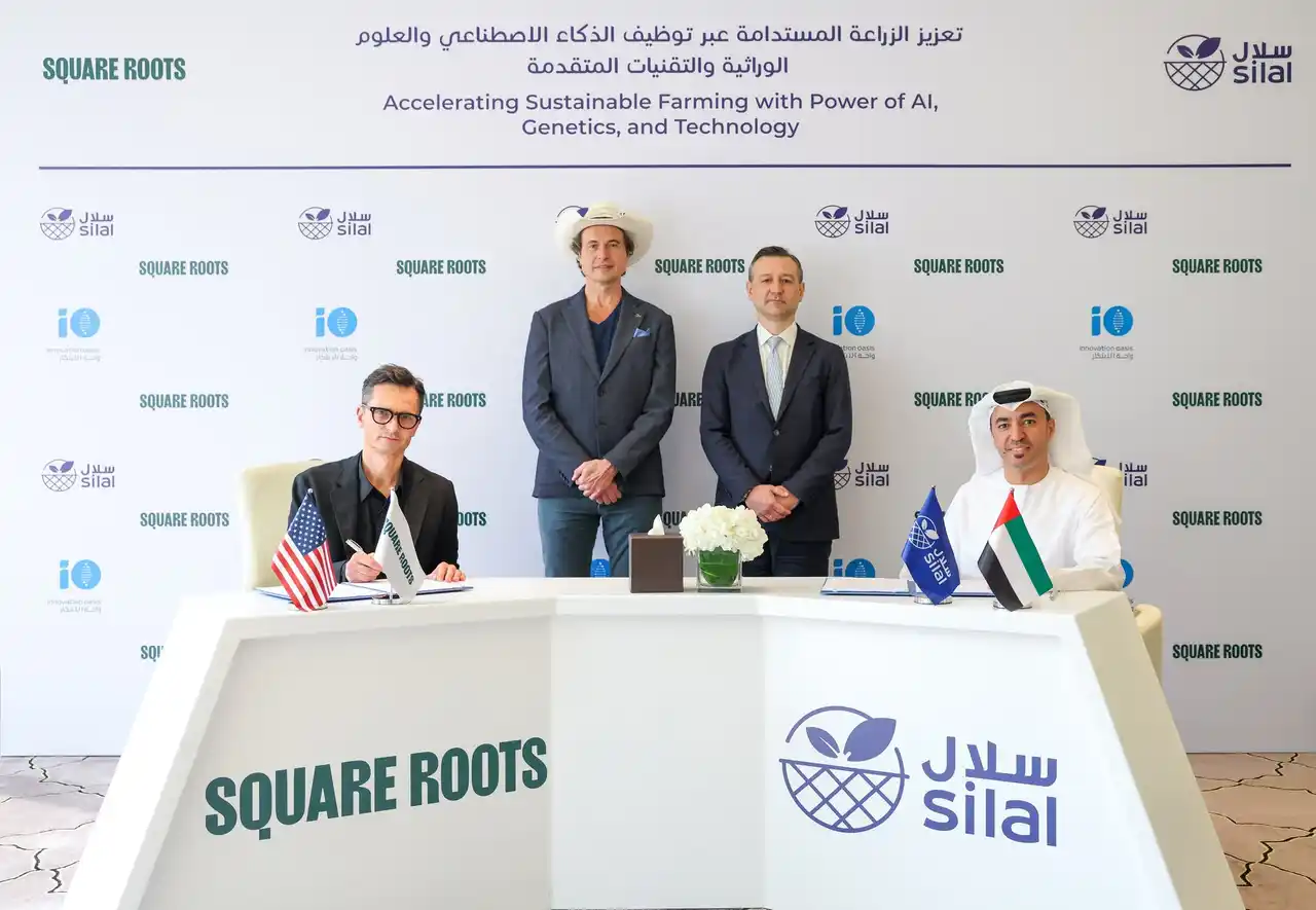 【株式会社Square Roots Japan】 米Square RootsとUAEのSilal、気候変動対応型砂漠農業を加速させる画期的な協定を締結