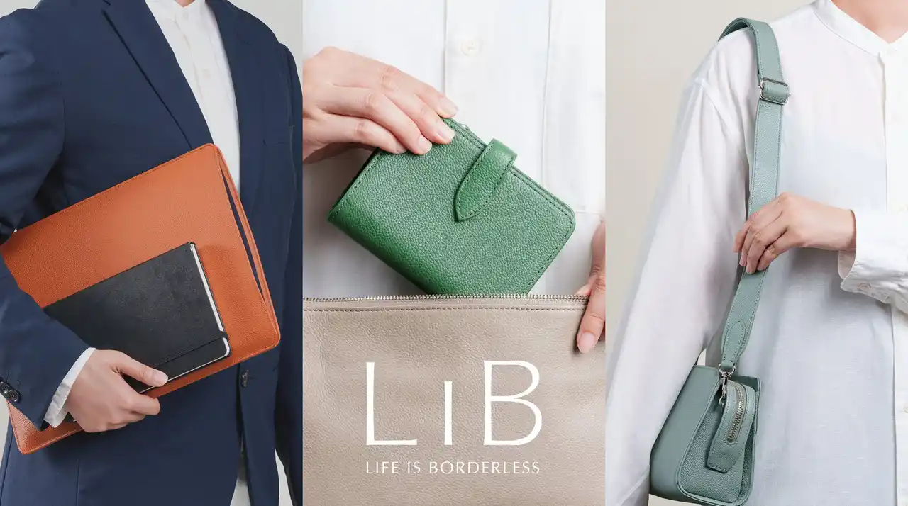 エシカルブランド「LIB」、新たな3つのレザーアイテムを発売