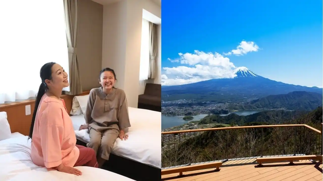 【株式会社　クア・アンド・ホテル】 【山梨県・笛吹市】石和健康ランド「ツインに泊まってツインテラス」プラン販売開始！宿泊でお得に絶景体験