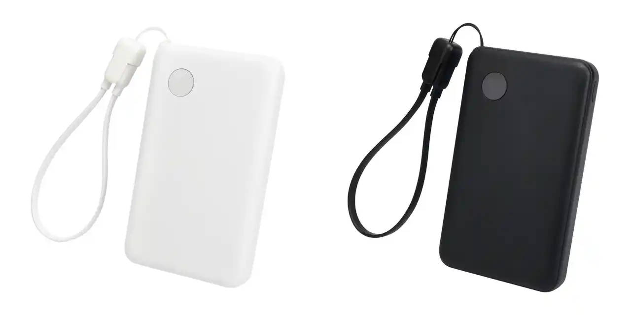 【株式会社MOTTERU】 docomo select × MOTTERU　コンパクト設計なのにケーブル付きのポケットチャージャーが登場！高速充電でさらに快適充電ライフを。