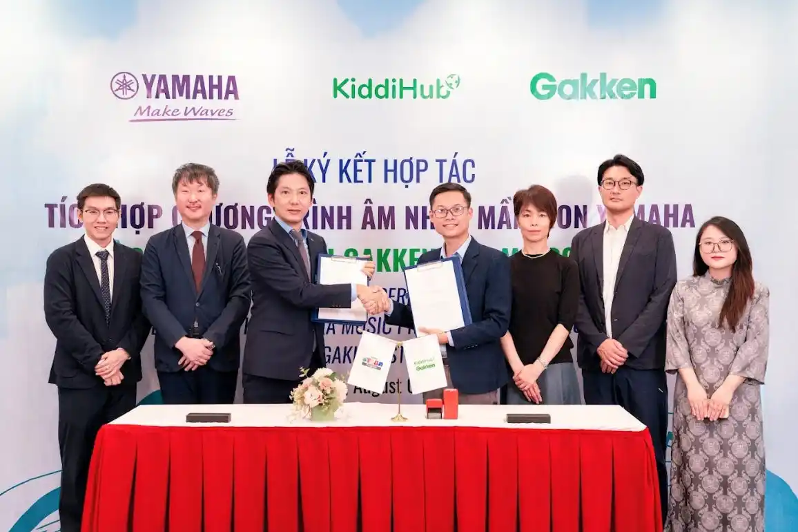 【ヤマハ株式会社】 幼児の音楽体験機会を創出し、音楽文化の裾野を拡大　ベトナムの幼保園にヤマハの音楽教育プログラムを提供