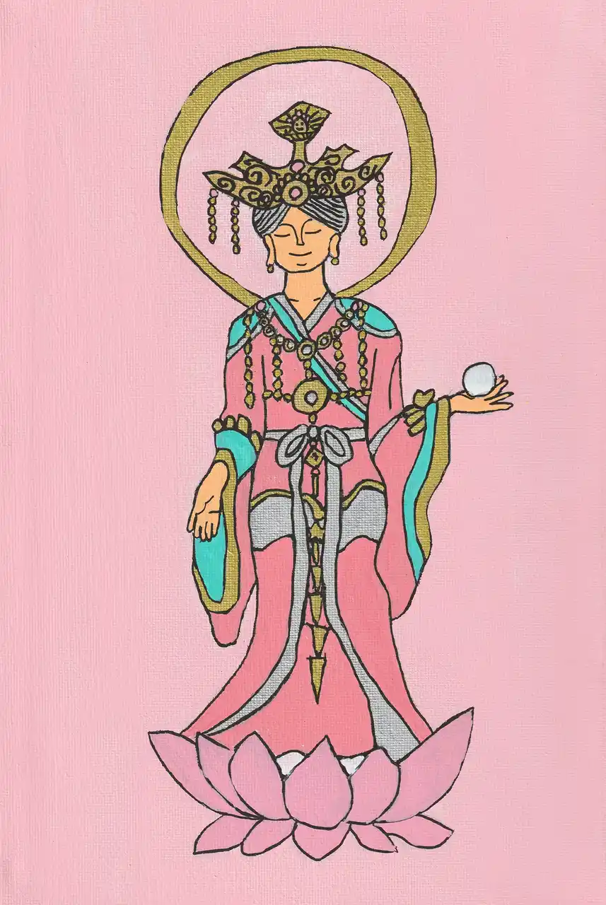 「曼荼羅占い」がNumero.jpで連載スタート！神事をまとめる家系に育ったNinigiと、11歳のほとけクリエイターRucuが描く仏アートのタッグでおくる、月ごとの開運メッセージ