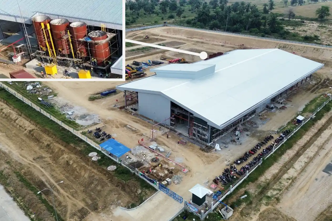 TESSグループ、インドネシアにおけるEFBペレット製造工場の建設状況のお知らせ（2026年１月）