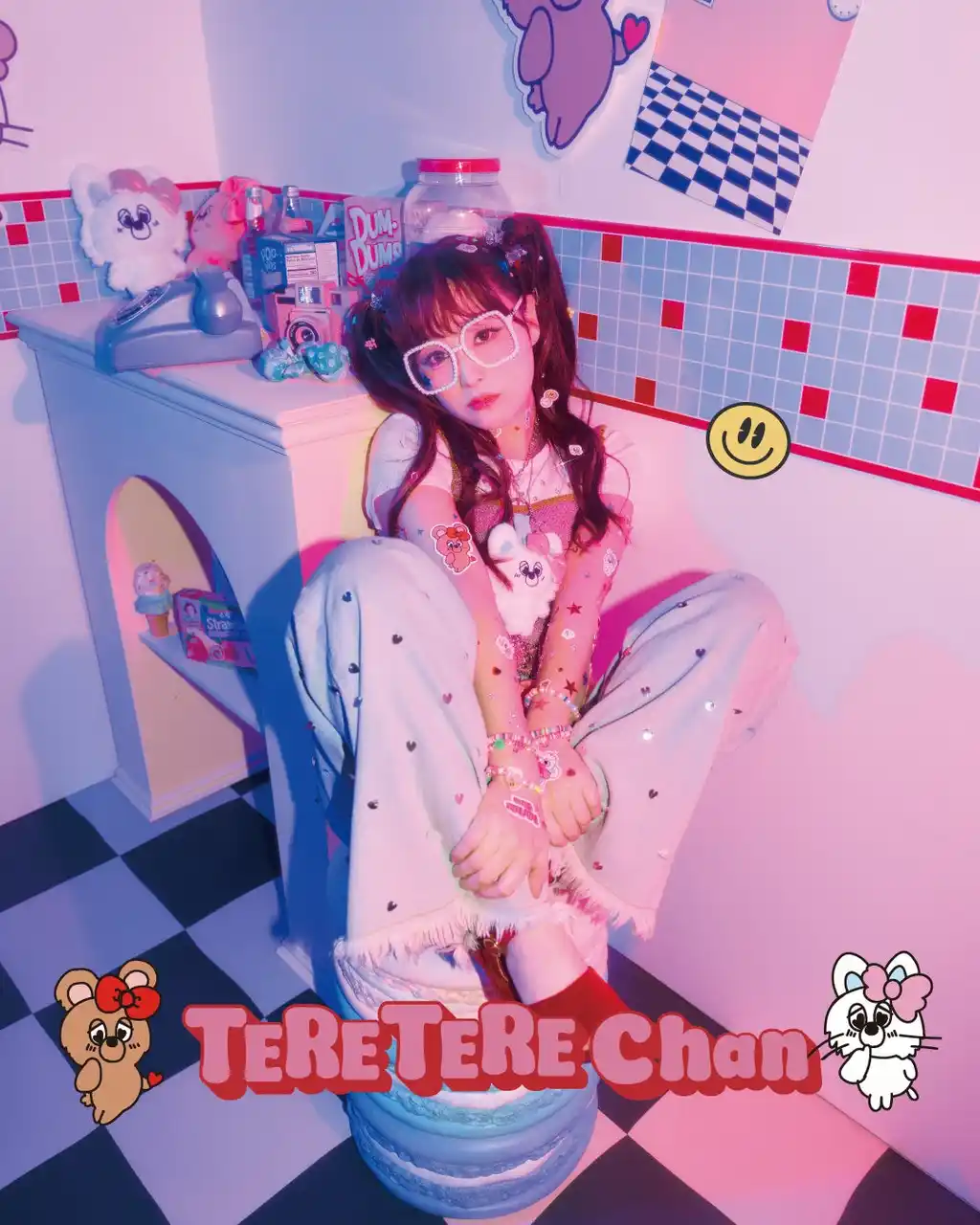新キャラクター「TERE TERE Chan」（てれてれちゃん）「ITTY-WINTIT」（イッティウィンティット）のイメージビジュアルに「鈴木奈々さん」と「ゆめぽてさん」がミューズとして登場！