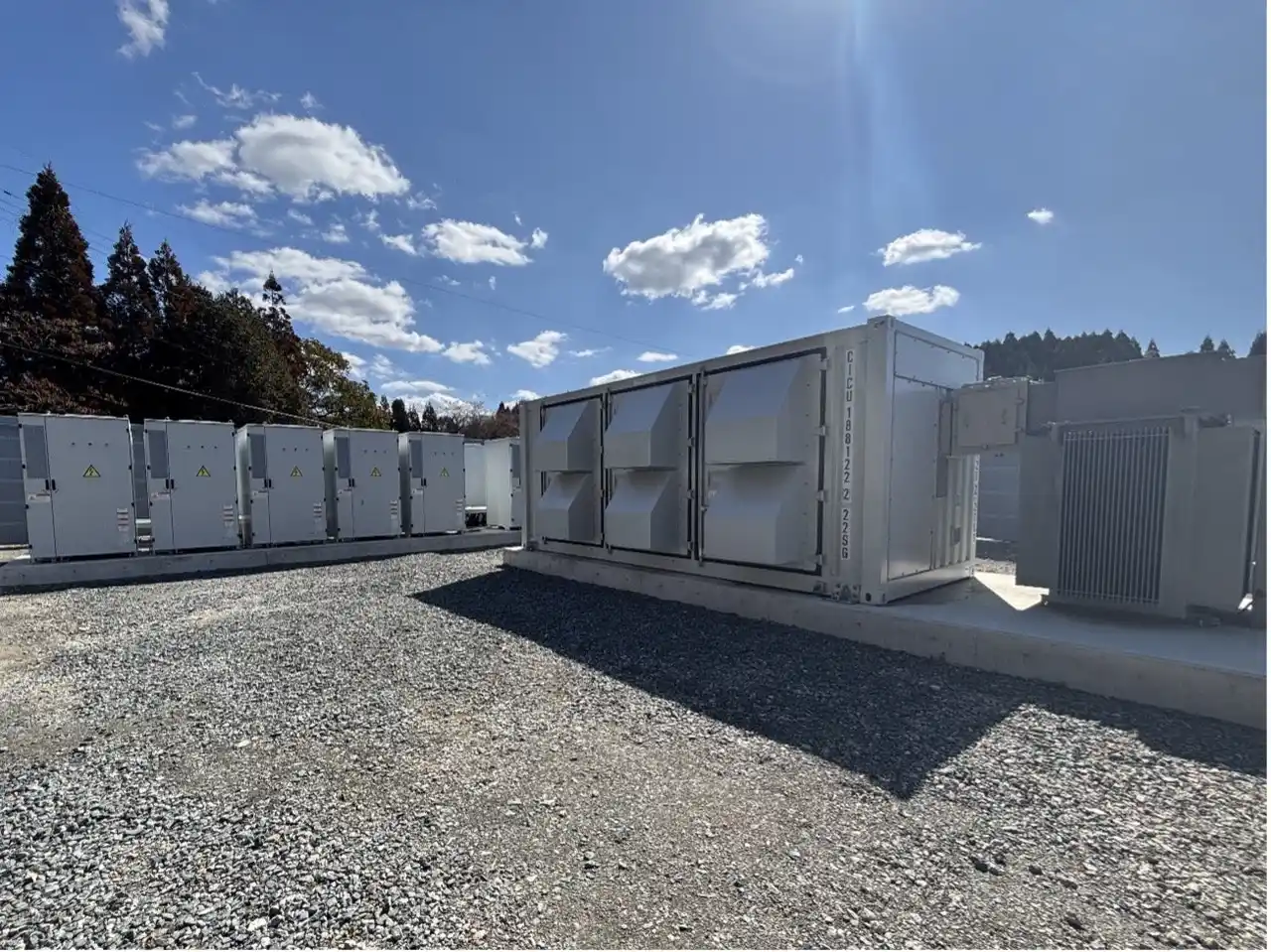 【日本蓄電池株式会社】 熊本県玉名市にて系統用蓄電施設「NC玉名市青野蓄電所」蓄電池受電開始