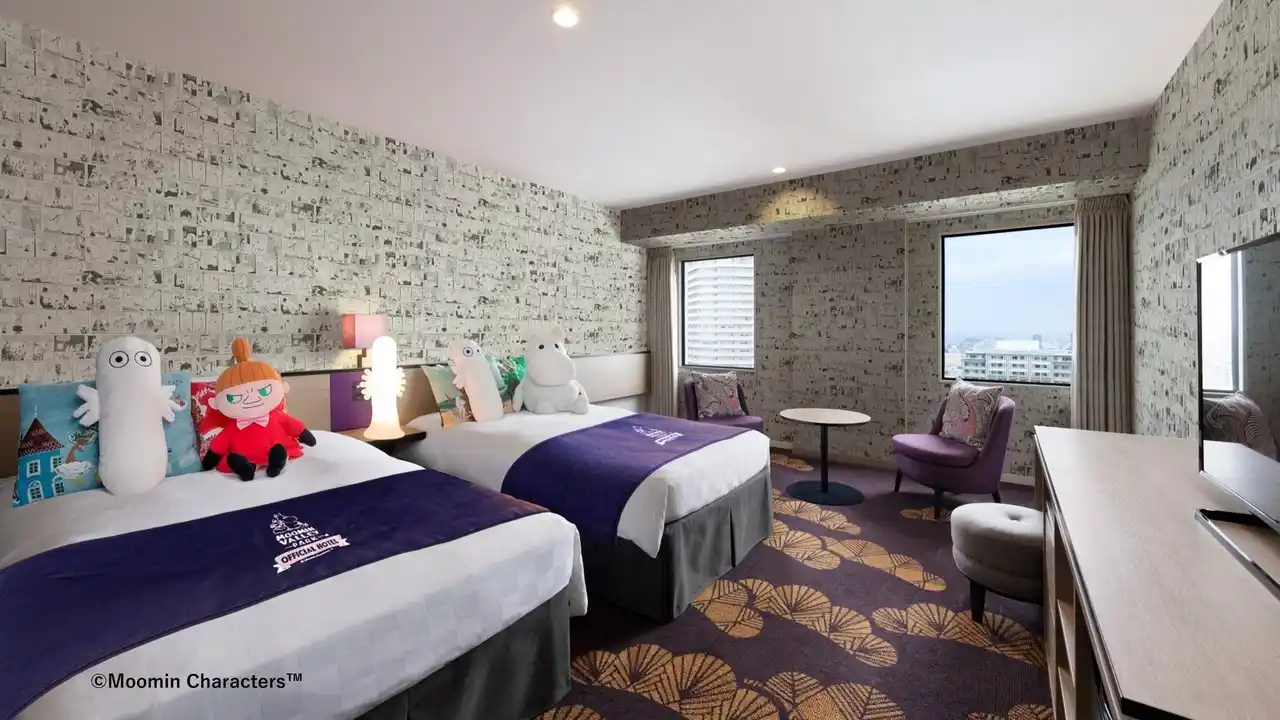 【サンシャインシティプリンスホテル】「ムーミンスペシャルルーム」を4月11日(土)より新たに販売開始