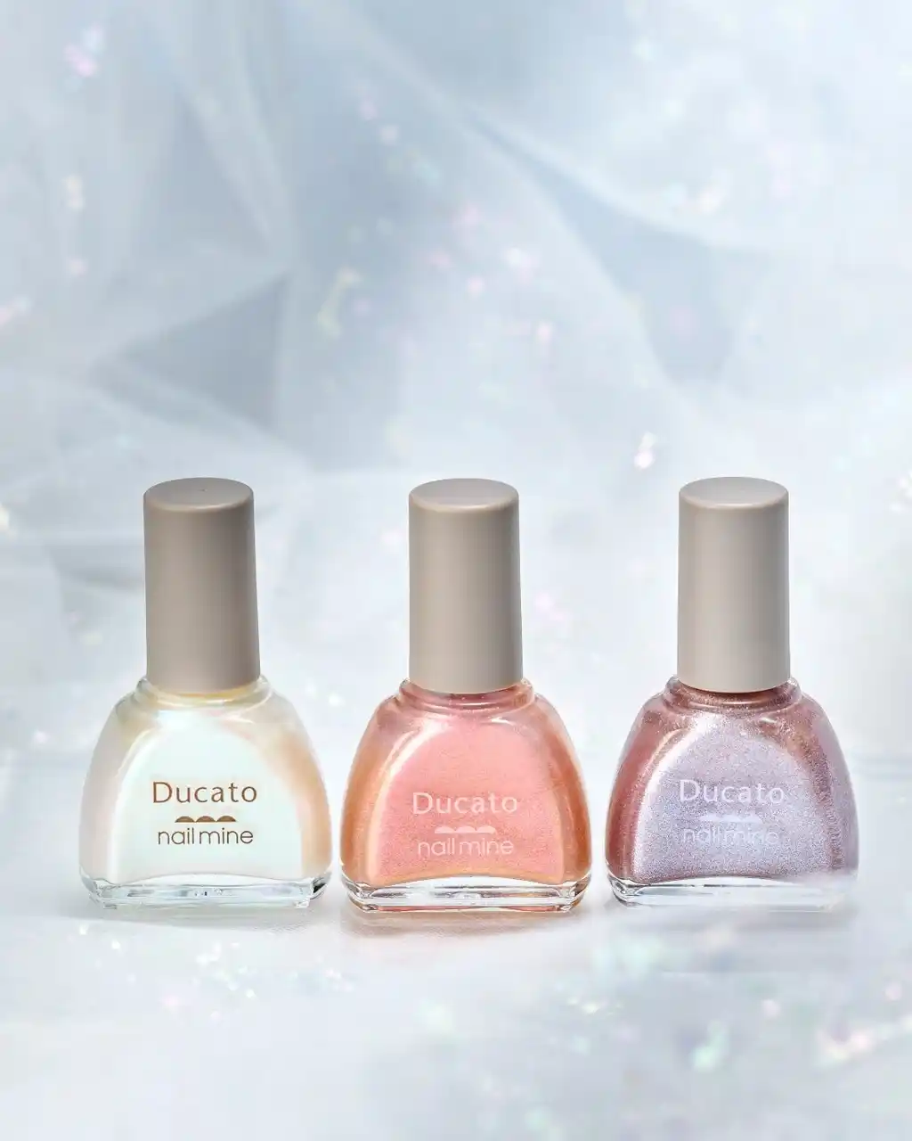 【株式会社シャンティ】 【デュカート】ネイルカラーシリーズ「ネイルマイン」から、春の陽だまりに映える【水光カラー】がテーマの新色3色を3月11日（水）に新発売。